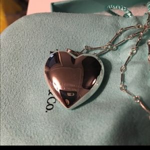 Tiffany & Co Puff Heart Necklace